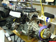 Duratec mated to gearbox
