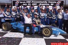 Winners Circle - Michigan 500 in '01