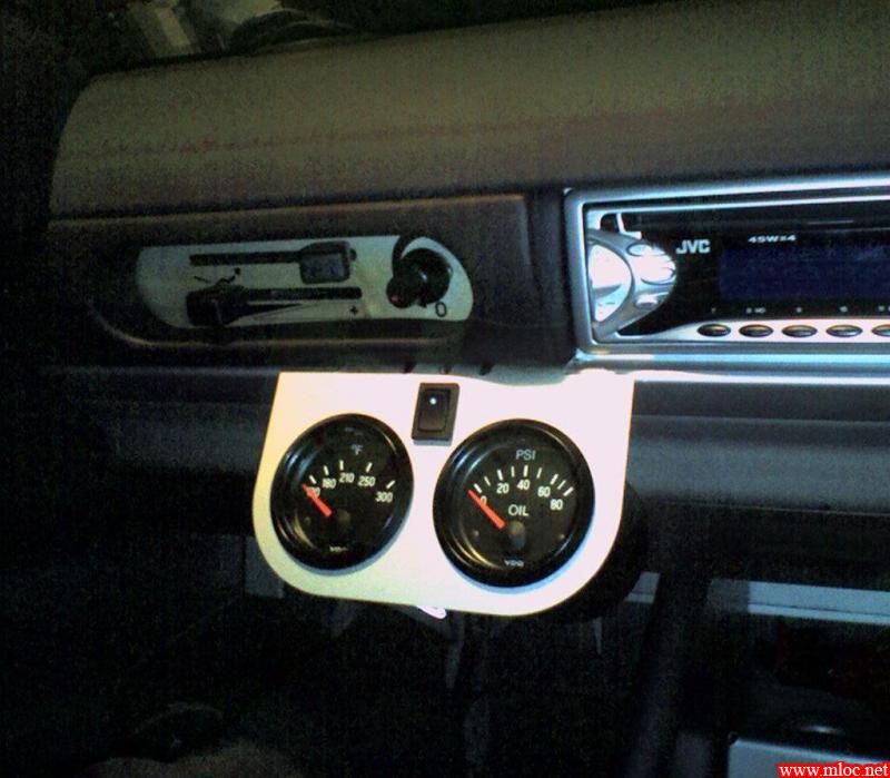 Oil Pressure and Temp Gauges