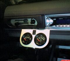 Gauges and bracket
