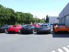 Teslas from behind