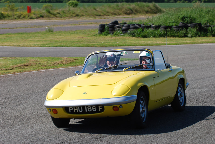 Lotus Elan at Hethel