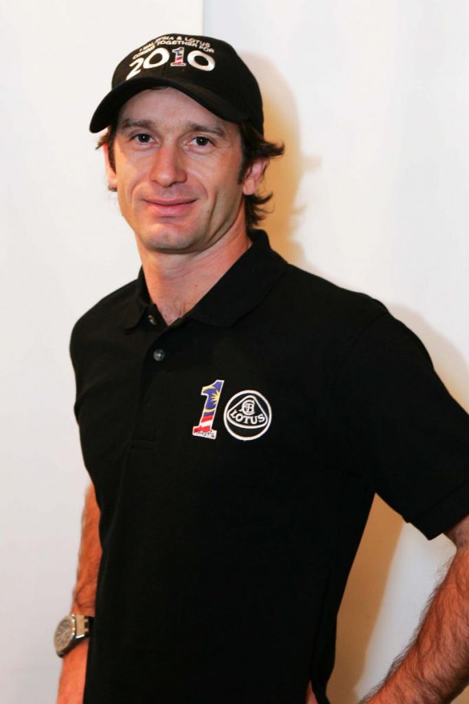 Jarno Trulli at the Lotus F1 Racing Driver Announcement, 14 