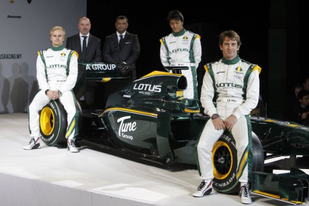Lotus Racing Launch
