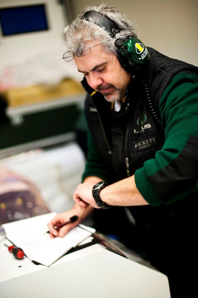 Lotus Racing Jerez Test Day 4 in team garage 4.jpg