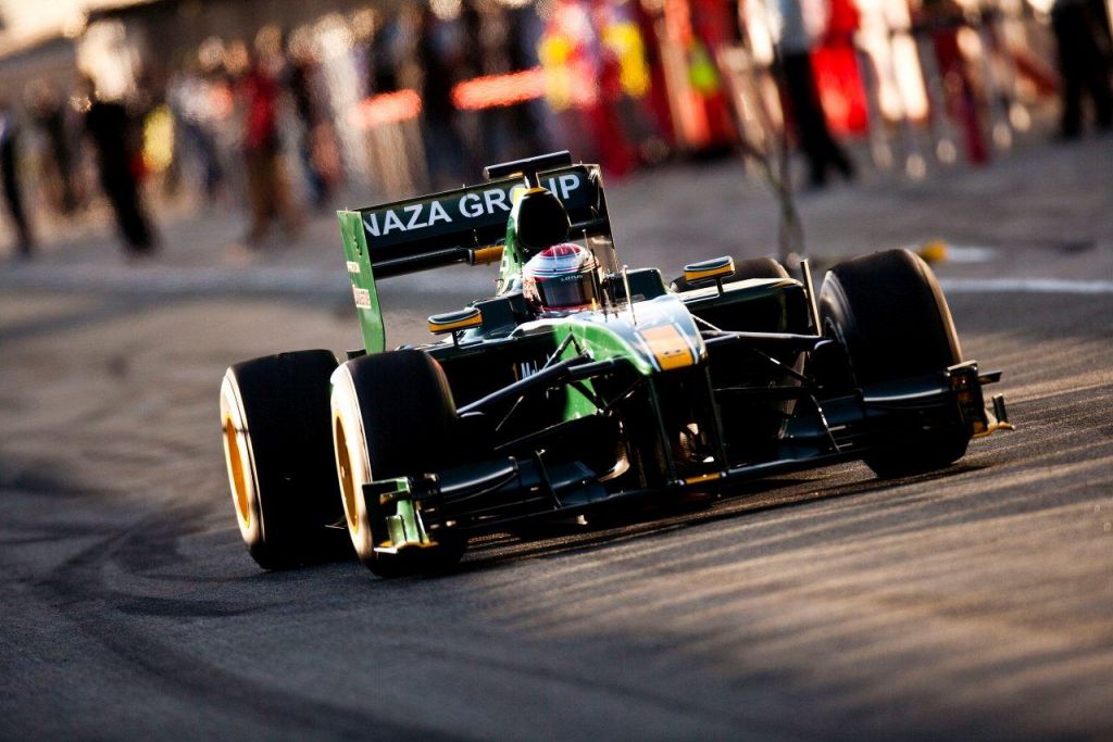 Lotus Racing Jerez Test Day 4 Jarno Trulli in pitlane.jpg