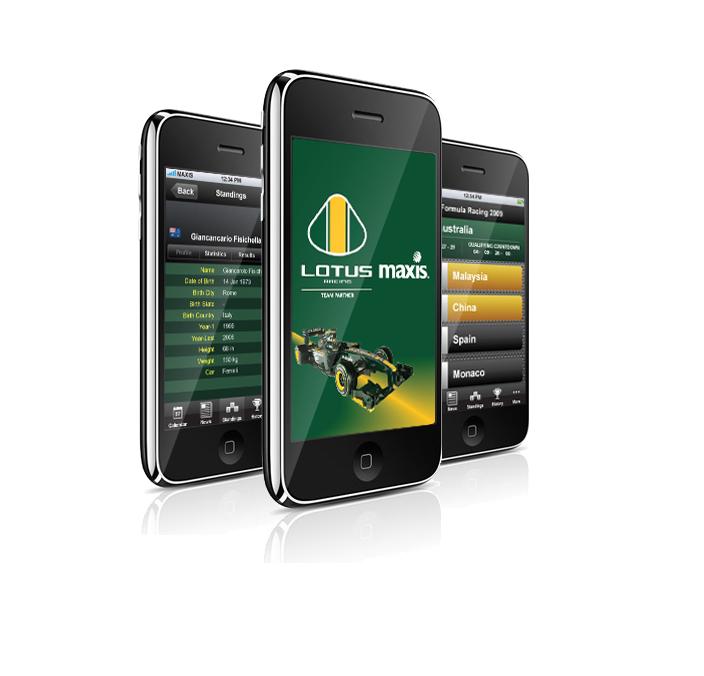 Lotus Racing iPhone app.JPG