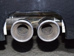 Tail pipes on the Larini system