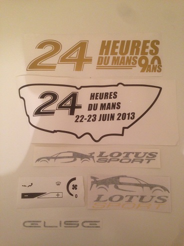 Example decals