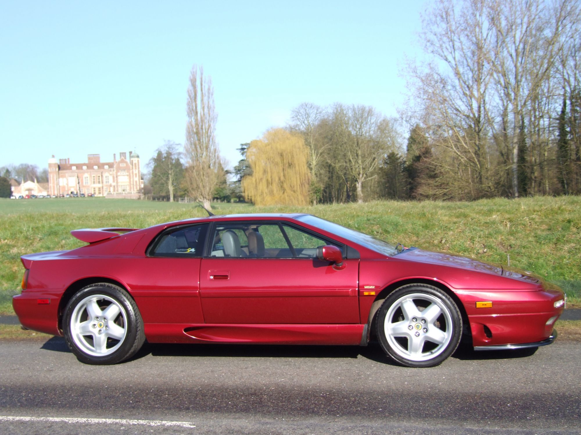 Outside Madingley Hall