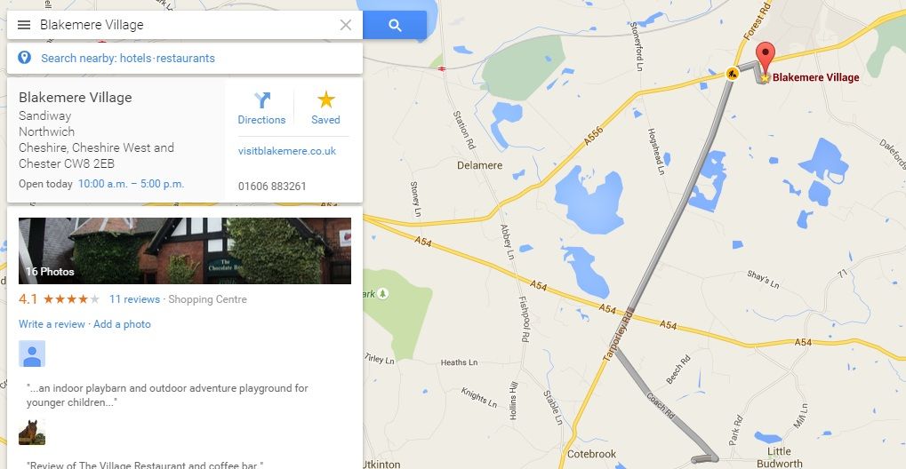 Oulton Map