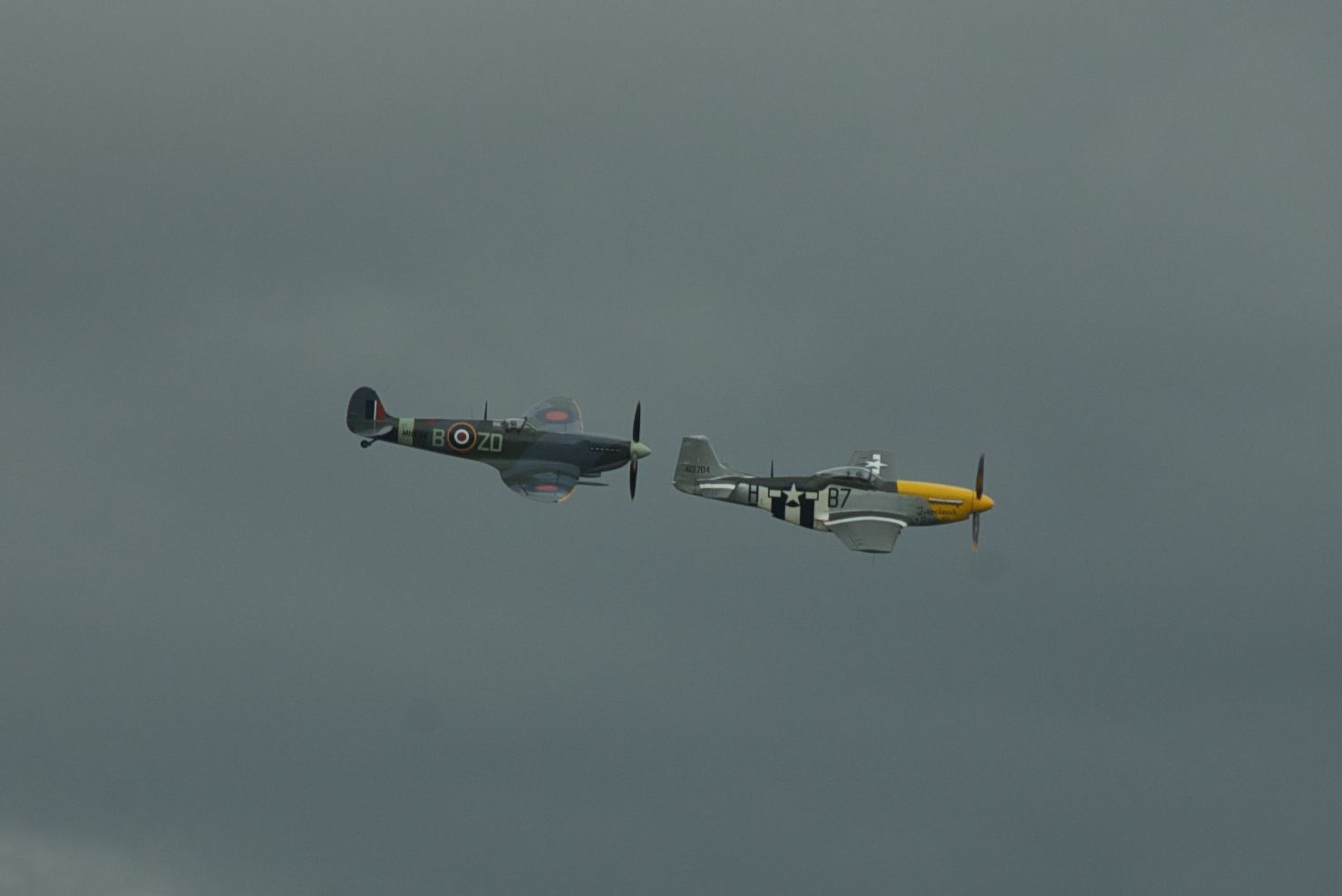 Mustang - Spitfire Formation 2