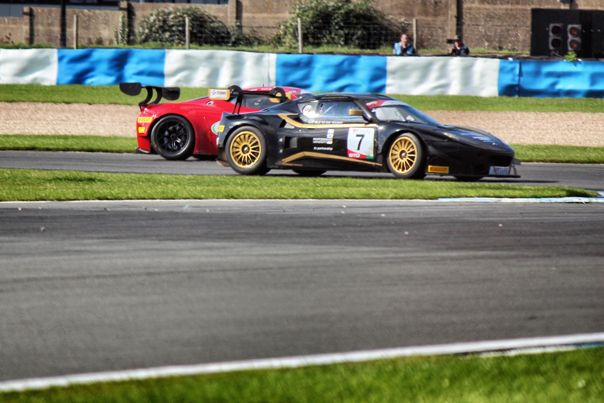Move over red thing... Lotus don't need to go slow for bends