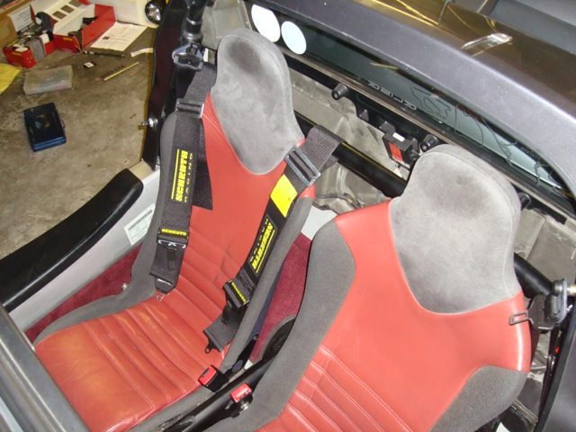 Mid-installation of harnesses