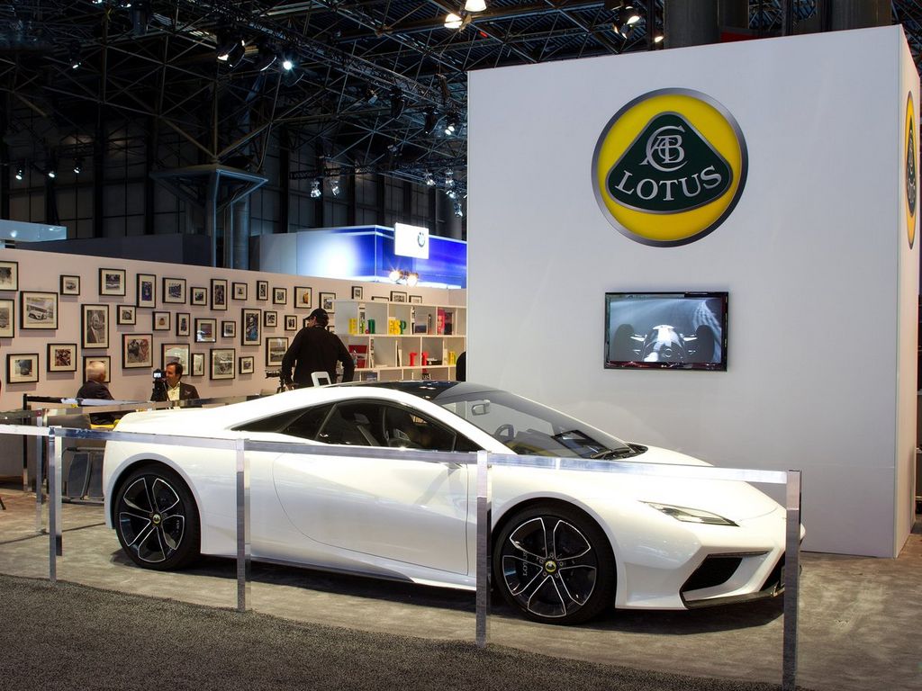 Lotus at The New York Auto show 2011