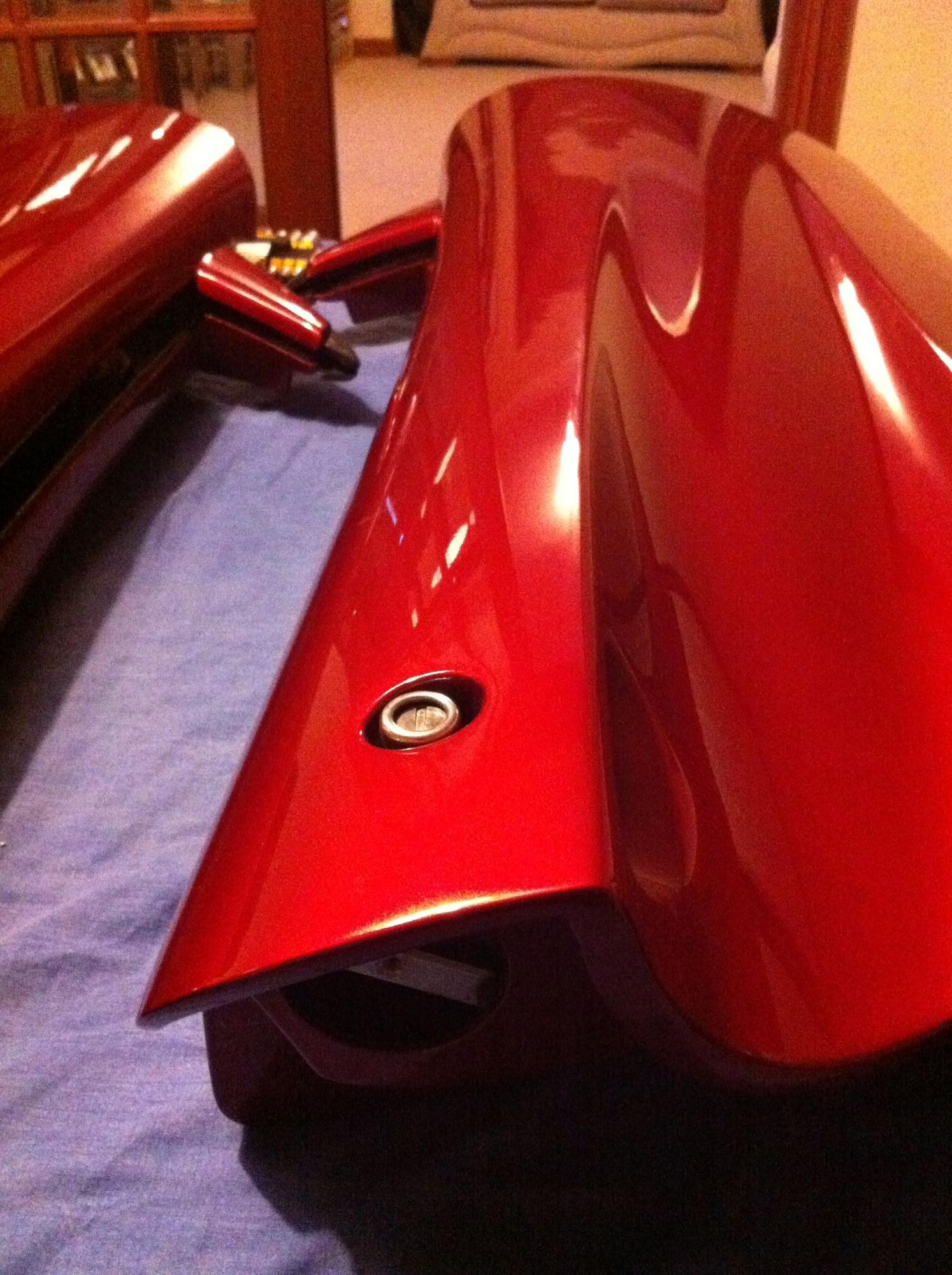 Drivers door 'showing' repair.