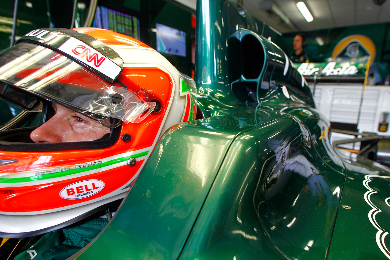 5866913980 f6c1926722 Jarno Trulli In The garage during FP2 O