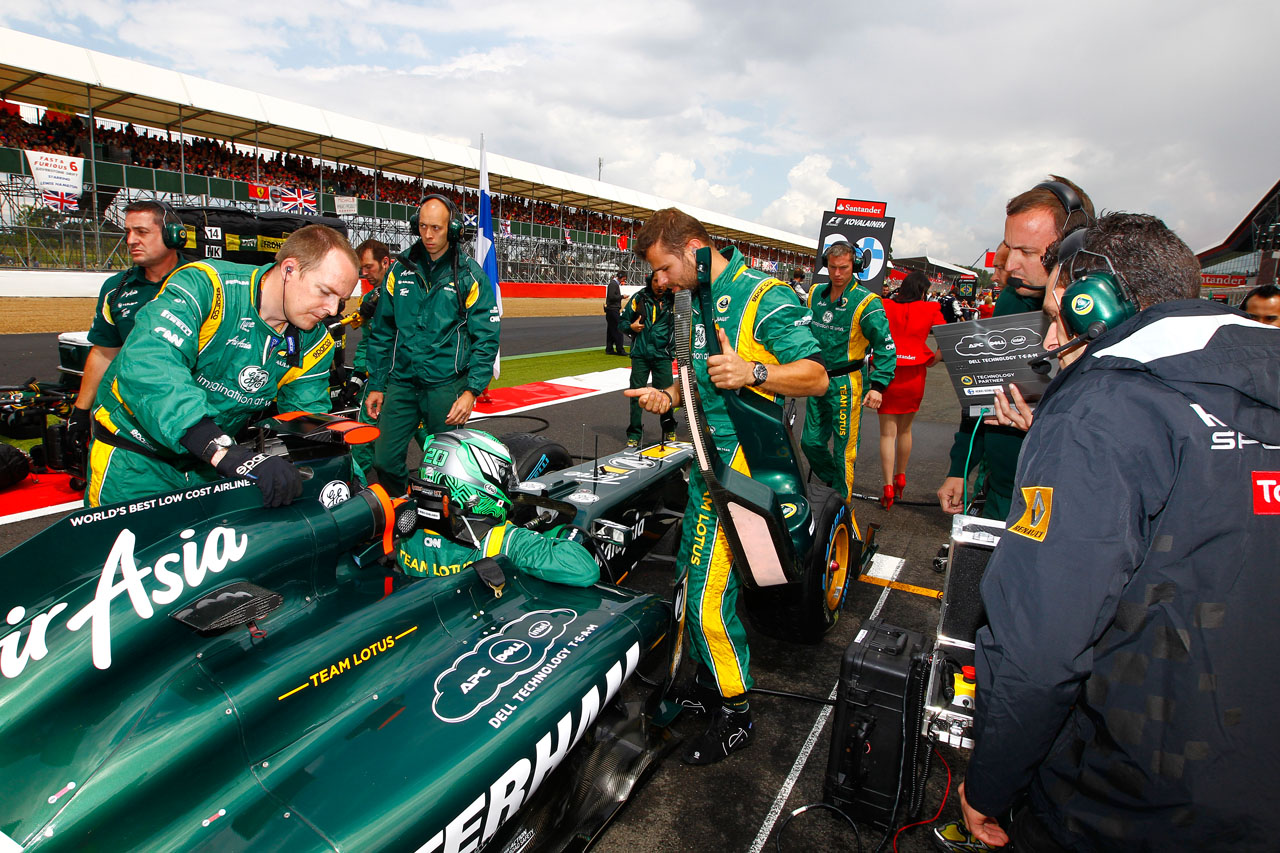 5925883688 41be5d7008 Heikki Kovalainen On The grid before The race O