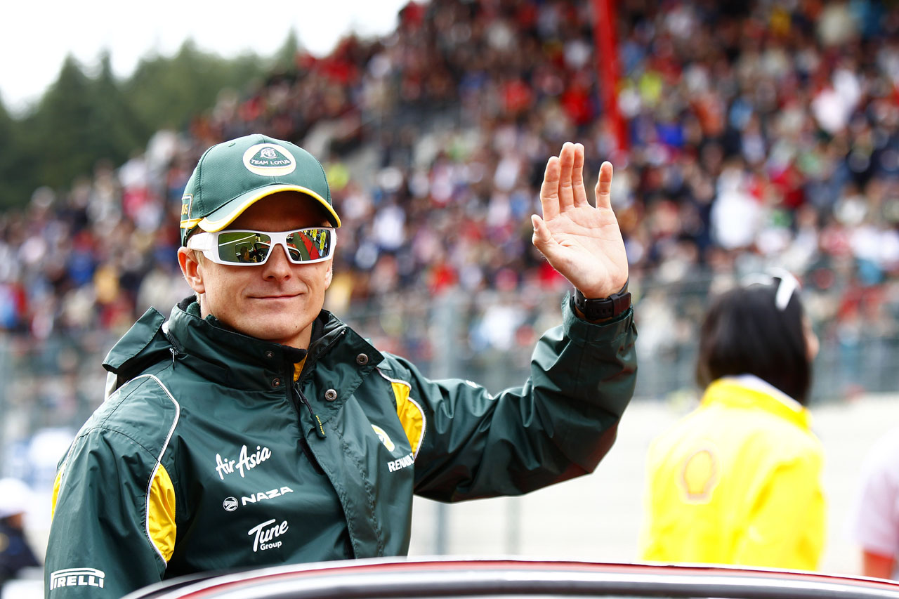 6089186504 b4437b7010 Heikki In The Belgian Grand Prix driver parade O