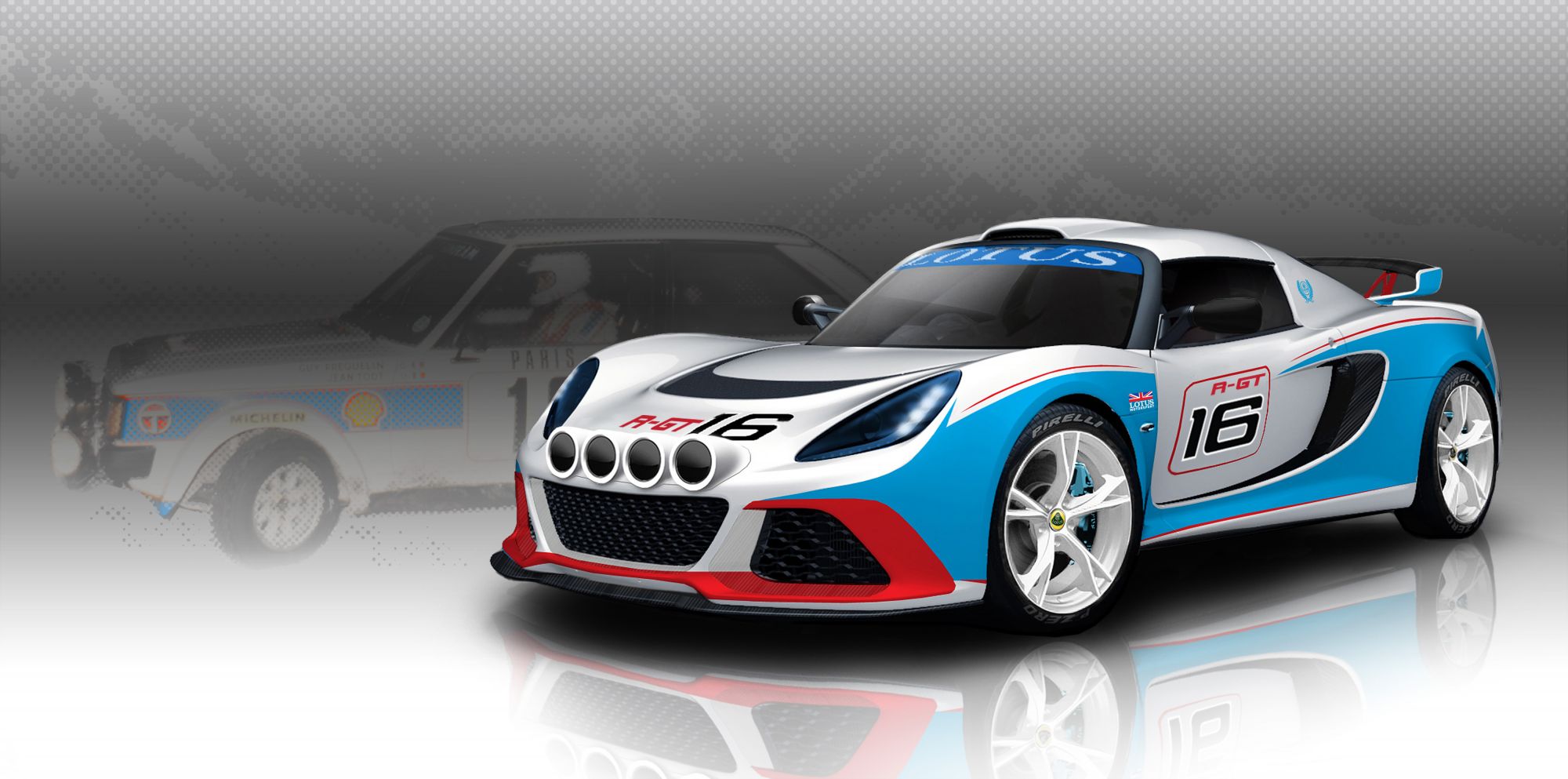 Lotus Exige R-GT Rally Car