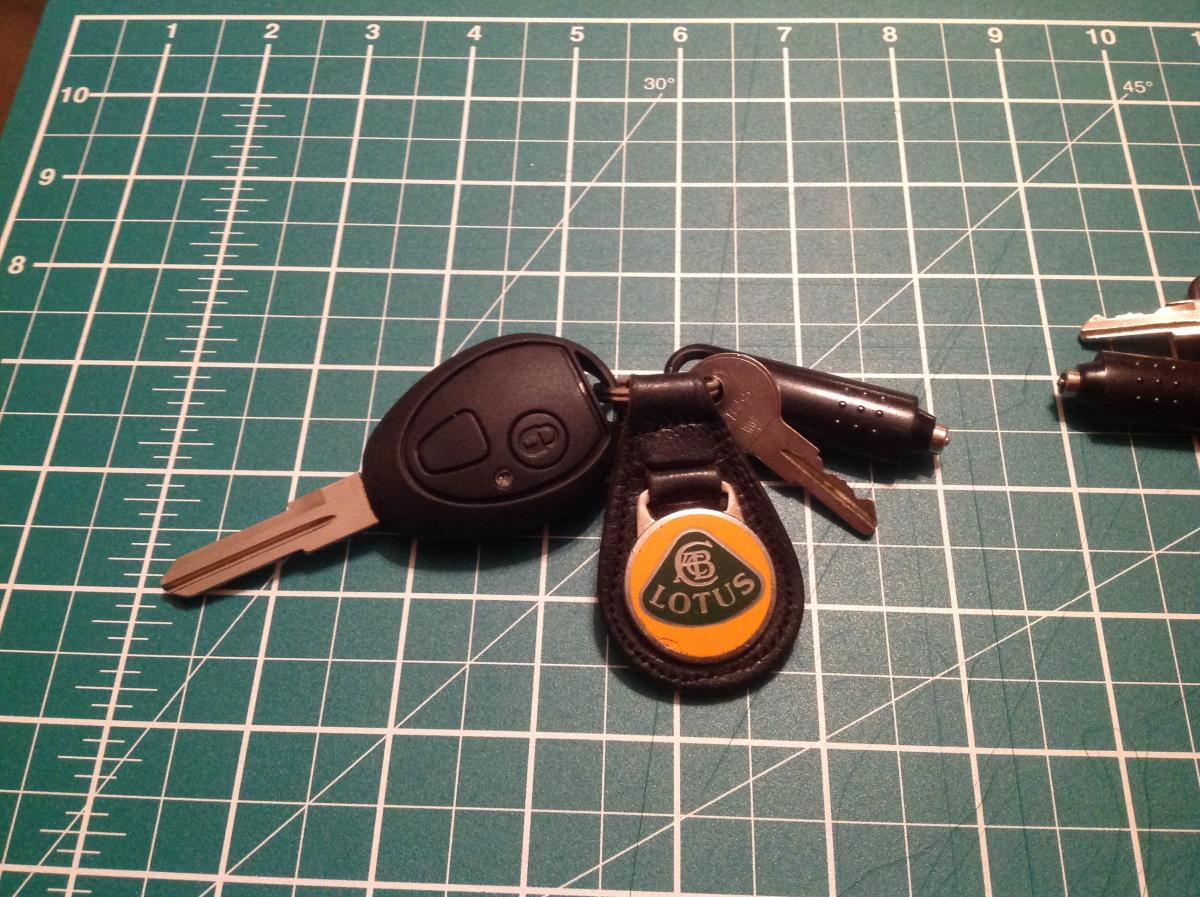 S1 Elise Key With Integrated Cobra Alarm Fob - Technical Talk