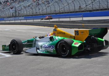 More information about "Brush With The Wall Ends Milwaukee Indyfest For Lotus Hvm Racing"