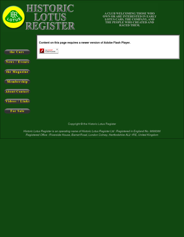More information about "Historic Lotus Register"