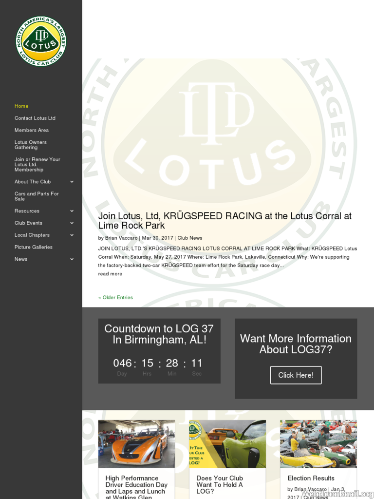 More information about "Lotus Car club USA"