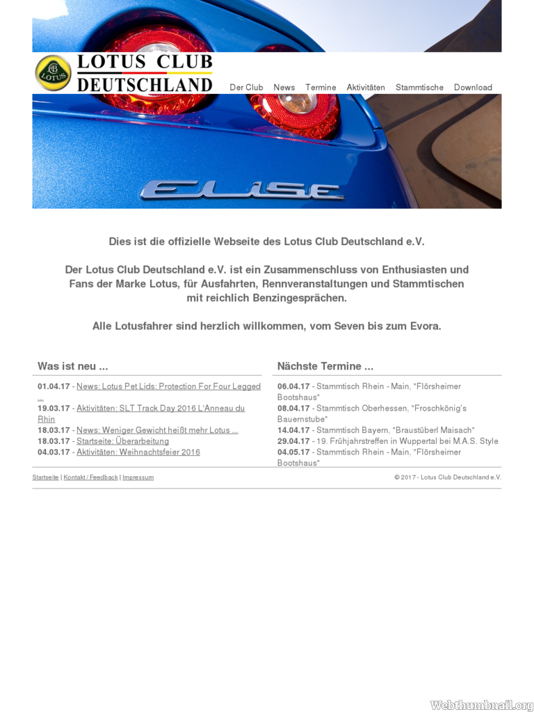 More information about "German Lotus Owners Club"