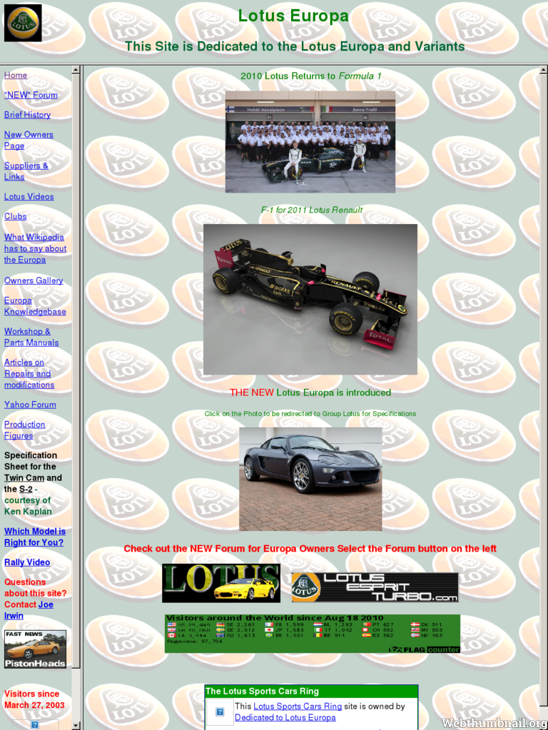 More information about "Lotus Europa Org"
