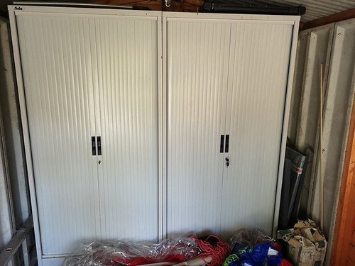 More information about "FREE - 2 Steel Tambour Cupboards if you collect them!"
