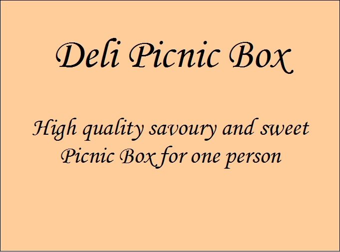 Deli Picnic Box (Served at Bamford Rec 30th June 2024) x 1 person