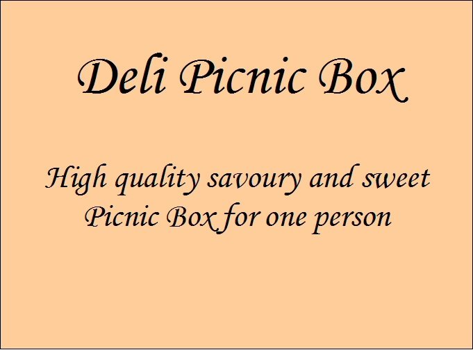 Deli Picnic Box (Served at Bamford Rec 29th June 2025) x 1 person
